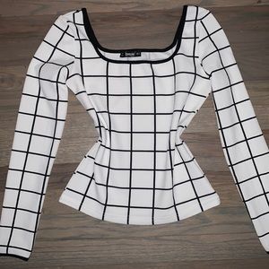 Grid Long Sleeve